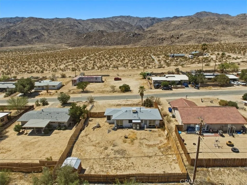 Aerial Back Property View