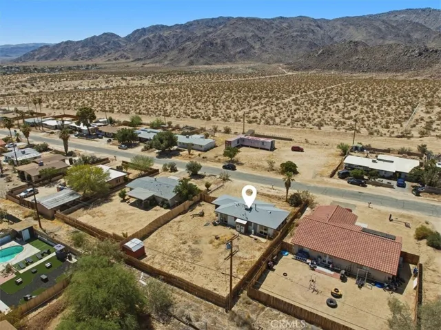 Aerial Property View Pinned