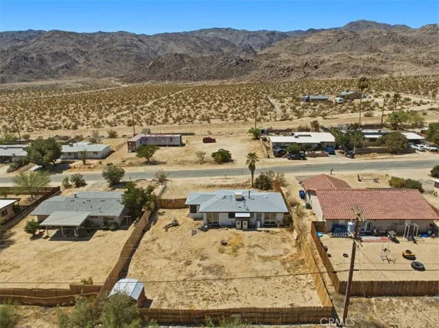Aerial Back Property View