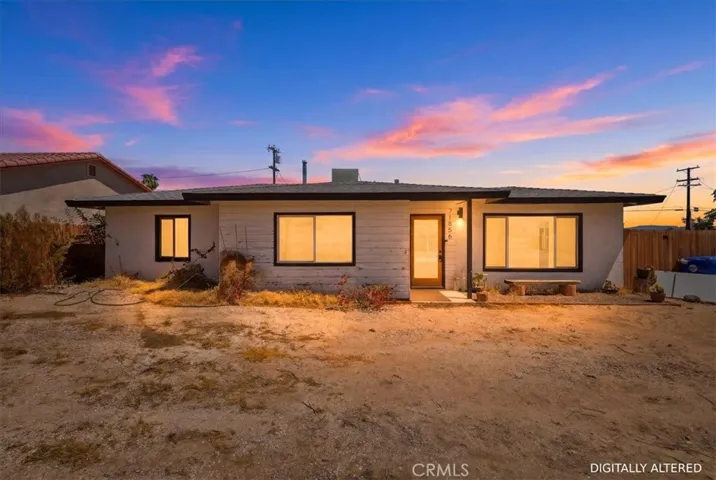 Front of Home at Twilight