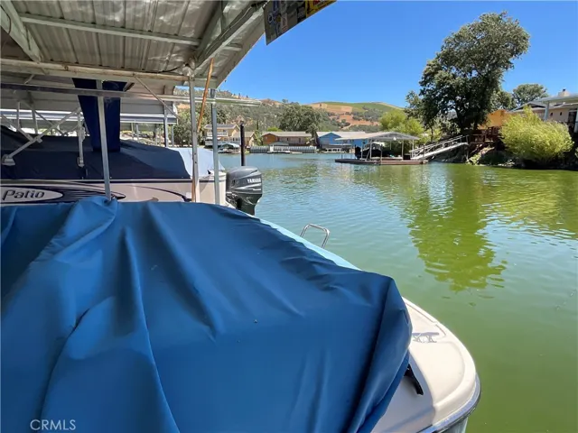 Boat Dock is on Channel of Clear Lake, with great vie