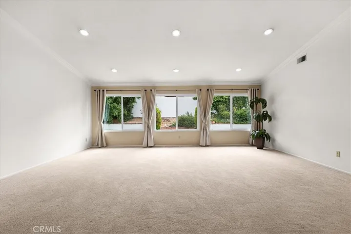 View of living room from entrance