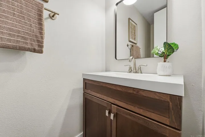 half bath downstairs