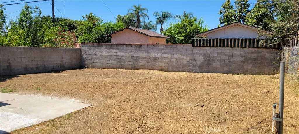 Back part of yard