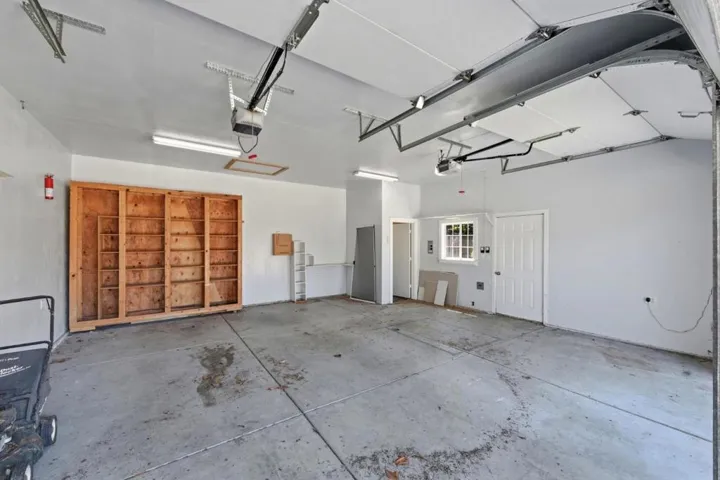 Large detached garage.