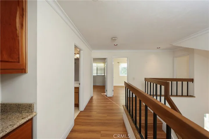 upstairs hallway