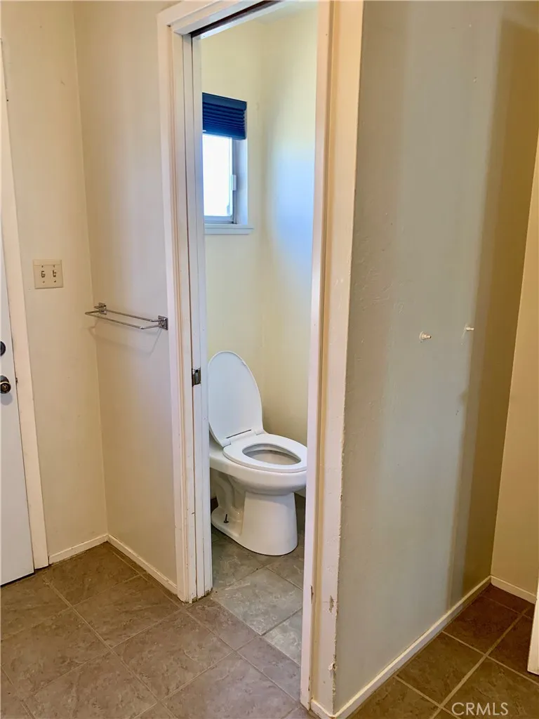 Toilet closet for half bath