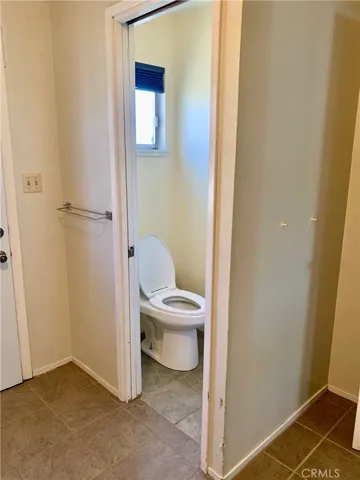 Toilet closet for half bath