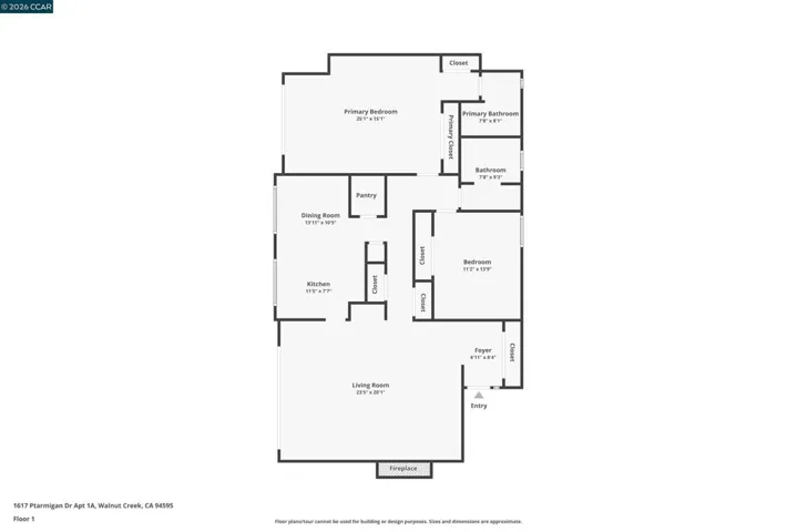 1617 Ptarmigan Dr 1a, Walnut Creek, California 94595