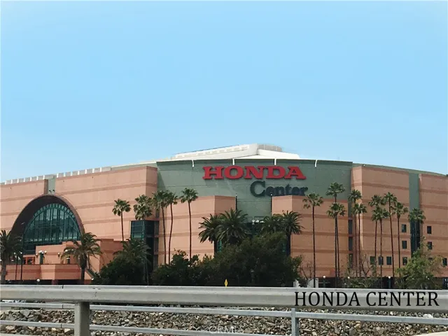 Honda Center just 3 miles away