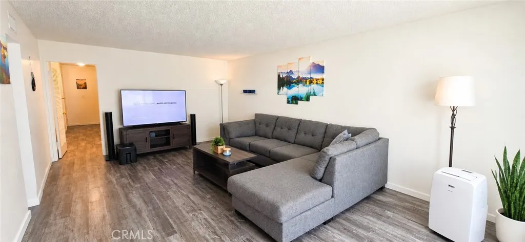 2715's Living Room with Vinyl Plank Flooring