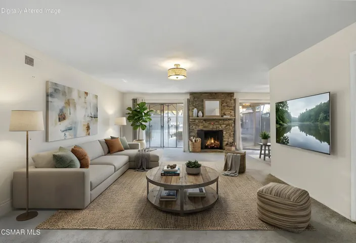 Living room - digitally enhanced