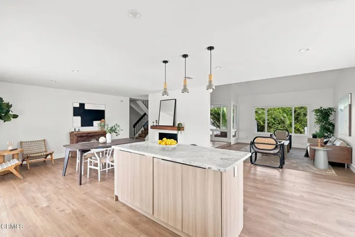 Kitchen to Living/Dining