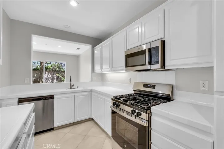 Expansive kitchen opens to the great room