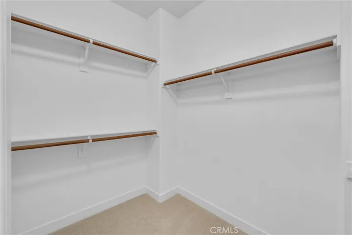 Walk in closet with plenty of room