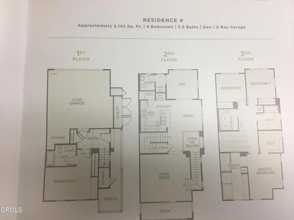 Islander Walk floor Plan