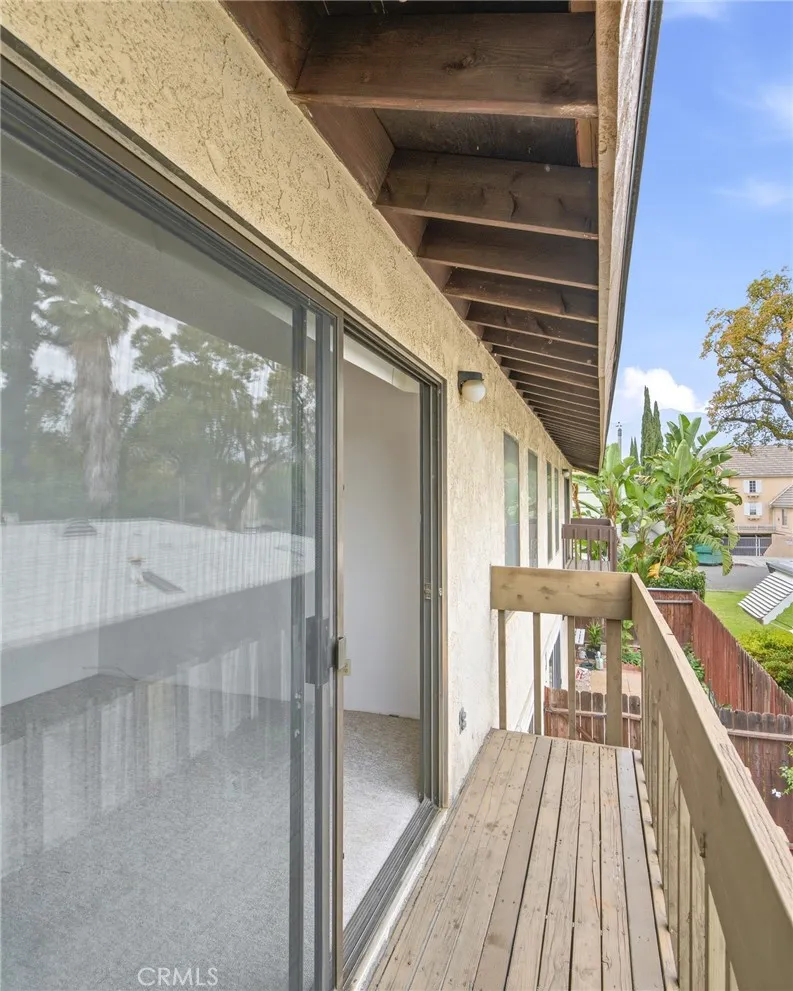 Second Bedroom Balcony