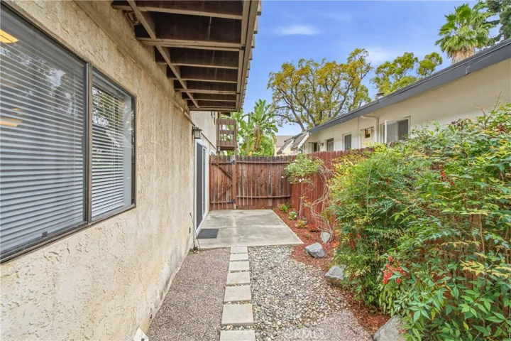 Private Patio and Garden