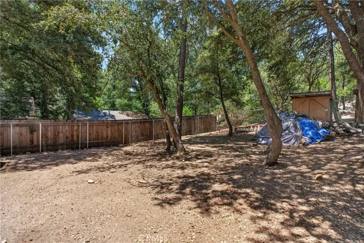 Fully usable mostly level lot.