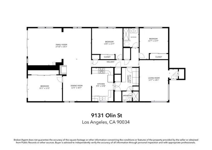 9131 Olin St Floor Plan