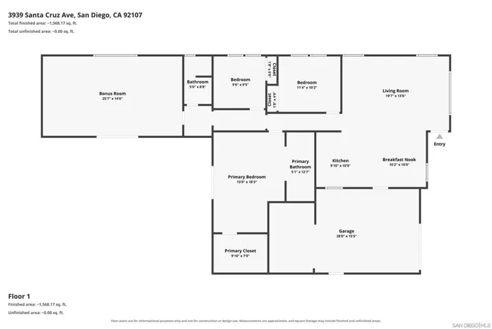 3939 Santa Cruz Avenue, San Diego, California 92107