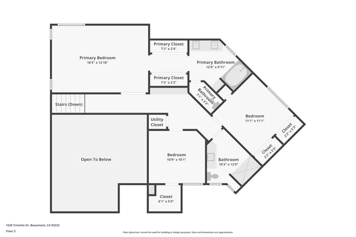 1526 Trinette Drive, Beaumont, California 92223
