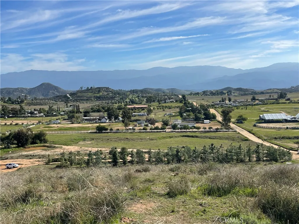 view from upper parcel looking west