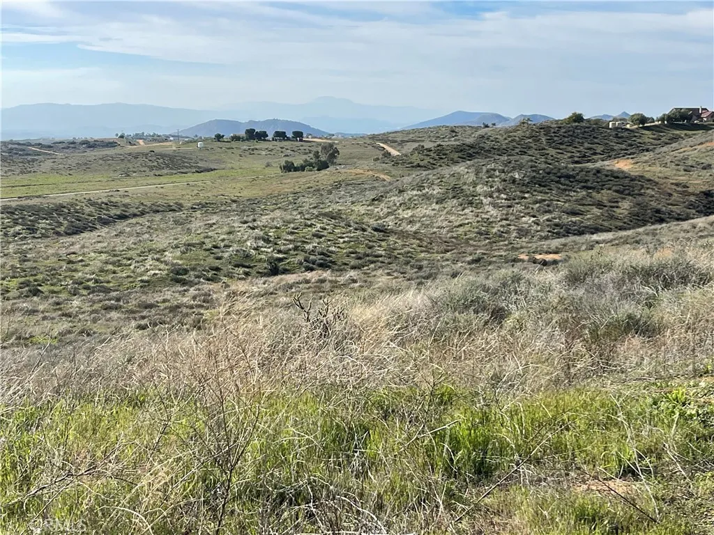 view looking north