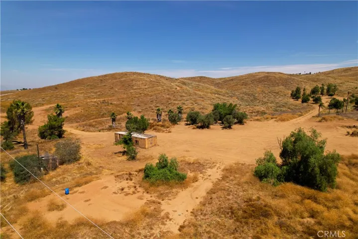 lower portion of parcel, well and power on left side