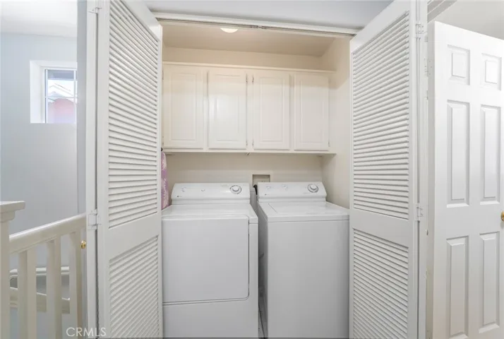 Upstairs Laundry.