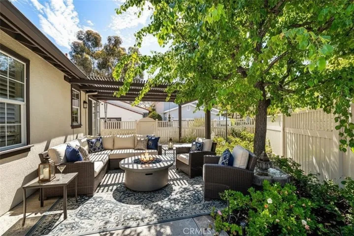Patio Virtually Staged with AI.