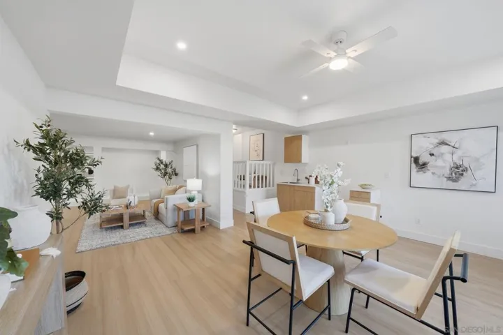 Bonus Living Space Kitchen and Living Room