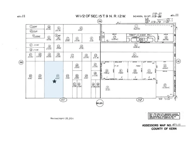 0 Near United St & Barrington Ave, Rosamond, California 93560