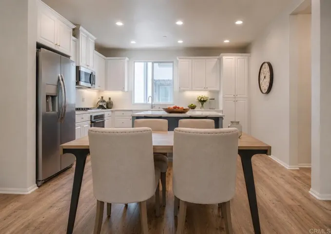 Modern kitchen and dining harmony