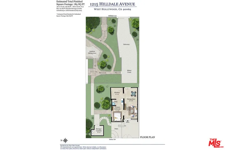 1215 Hilldale, Los Angeles, California 90069