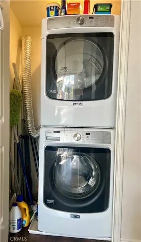 Laundry In Kitchen Closet