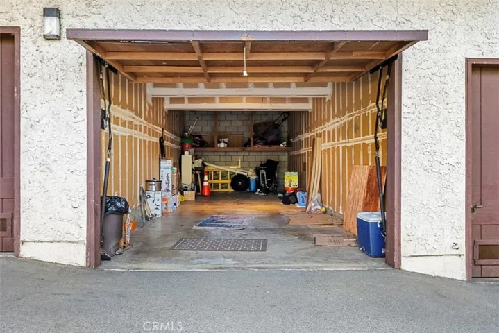 large 2 car garage