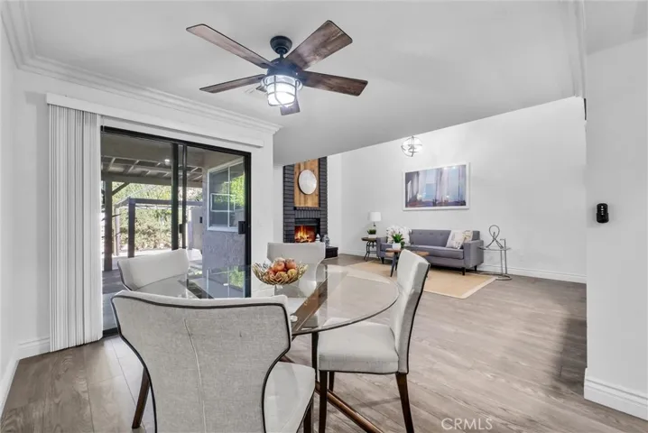 Dining room / Backyard sliding door
