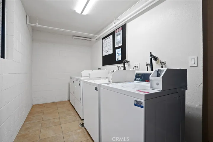 Community laundry.