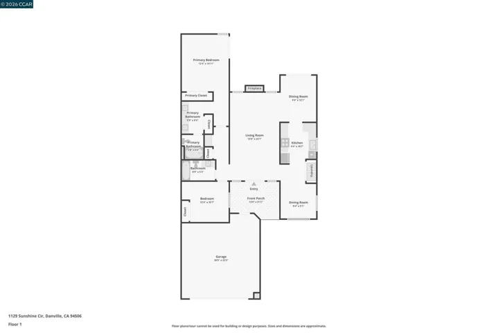 1129 Sunshine Circle, Danville, California 94506