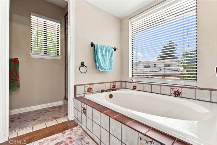 Master bath tub