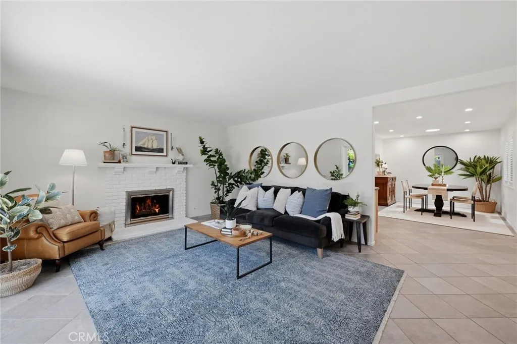Living Room facing Dining Room