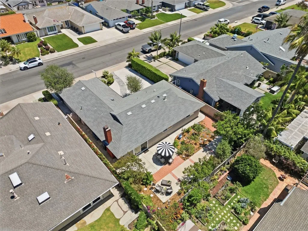 Aerial view of Miramar home