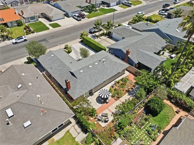 Aerial view of Miramar home