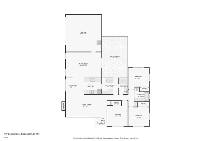 9929 Claremont, Bloomington, California 92316