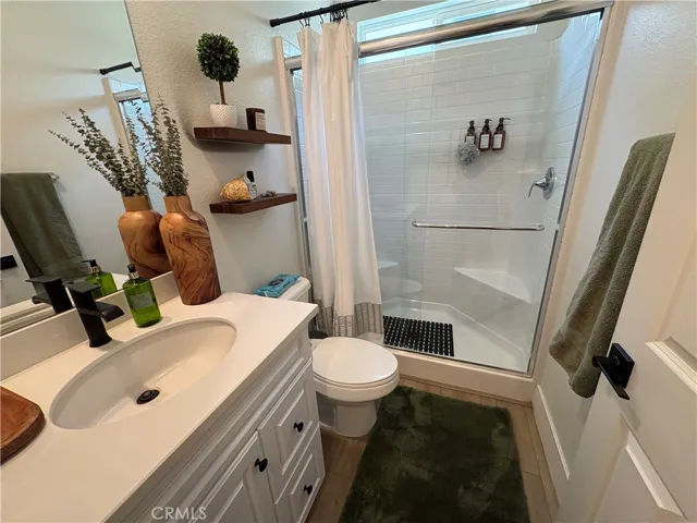 Downstairs 3/4 bathroom