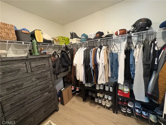 Primary closet