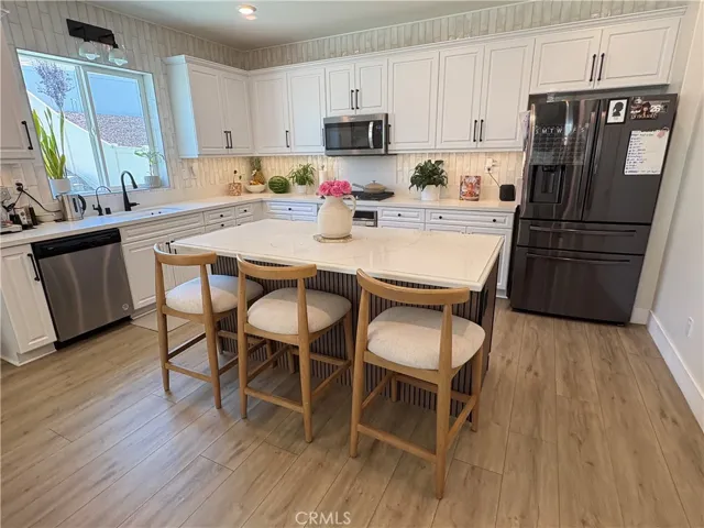 Kitchen island view