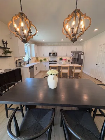 Dining room lighting
