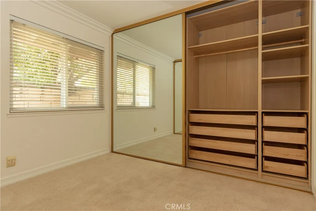Behind those generous closet doors are closet organizers!